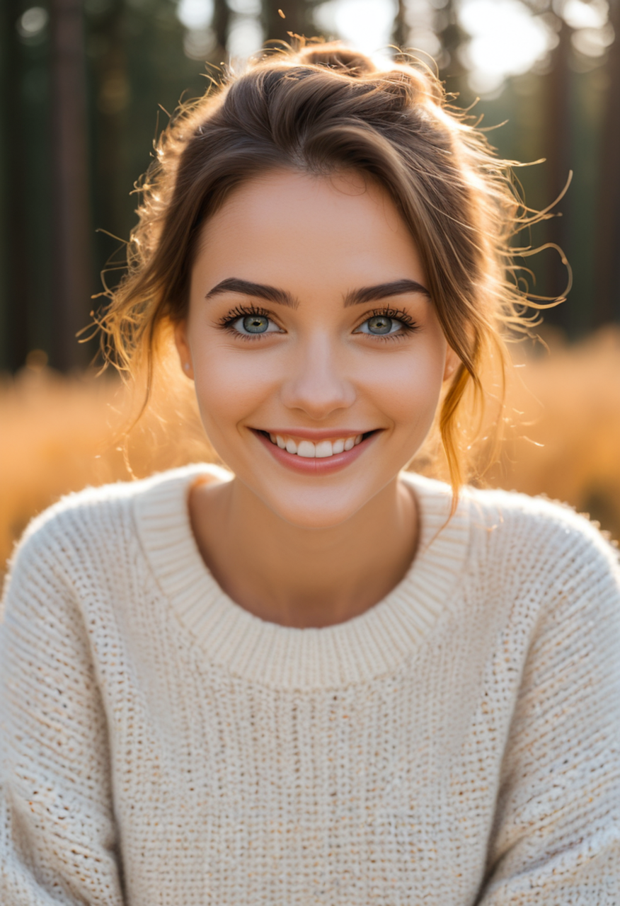 Foto pelanggan Siti - Wanita berusia 35 tahun dengan ekspresi puas